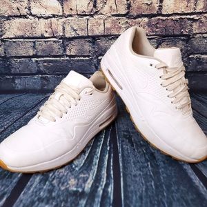 Nike Women's Air Max 1 Golf White Gum Sneakers Size 8